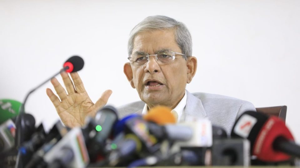 স্থানীয় সরকার নির্বাচন সঠিক সময়েই হবে : মির্জা ফখরুল