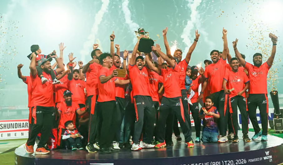 চট্টগ্রামকে হারিয়ে বিপিএল চ্যাম্পিয়ন রাজশাহী