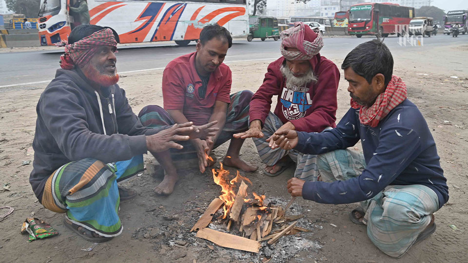 সাধারণত মধ্য পৌষে এসে প্রচণ্ড শীত থাকার কথা দেশে। যার শুরু হয় পৌষের আগেই, গ্রেগরিয়ান ক্যালেন্ডারে ডিসেম্বরের শুরু থেকে। কিন্তু এবার গোটা ডিসেম্বর গড়ালেও শীতের কাঁপন টের পায়নি ঢাকাবাসী। ছবি : হারুন-অর-রশীদ