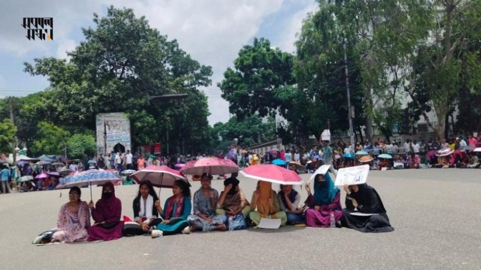 চাকরিতে কোটা বাতিলের দাবিতে গত জুলাইয়ের আন্দোলনে শিক্ষার্থীরাই ছিল মূল ভূমিকায়। ফাইল ছবি